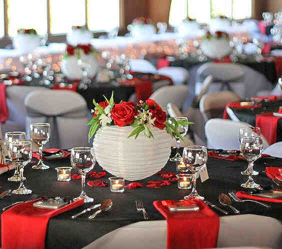 Comment créer une décoration de table de mariage?